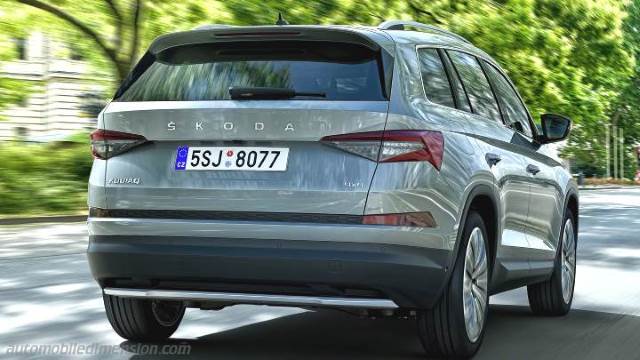 Exterieur des Skoda Kodiaq