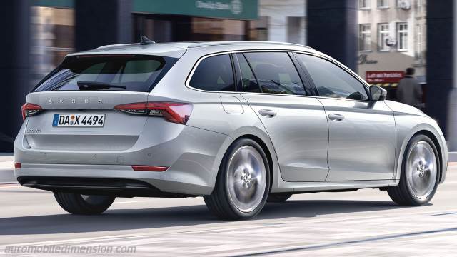 Skoda Octavia Combi Abmessungen Und Kofferraumvolumen Hybrid Und Thermisch