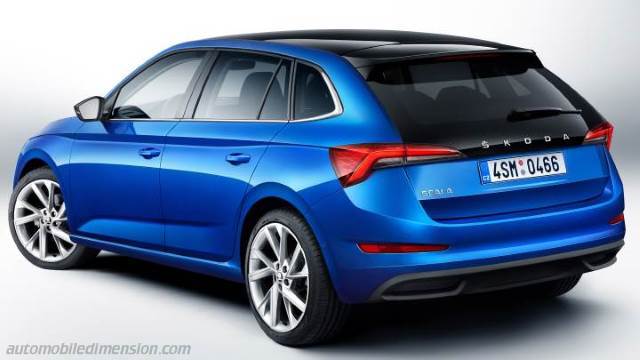 Esterno della Skoda Scala