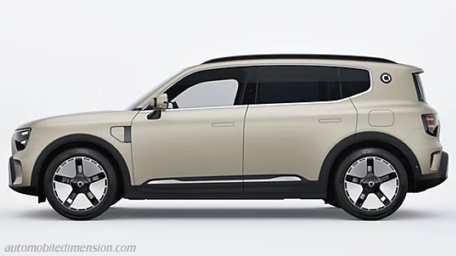 Dettaglio esterno della Smart #5