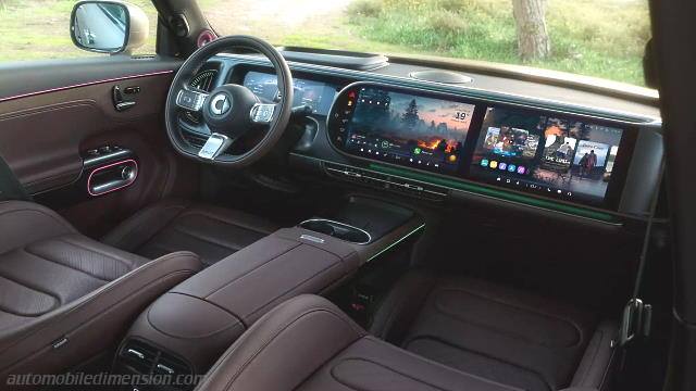 Dettaglio interno della Smart #5