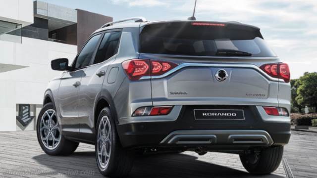 Esterno della SsangYong Korando