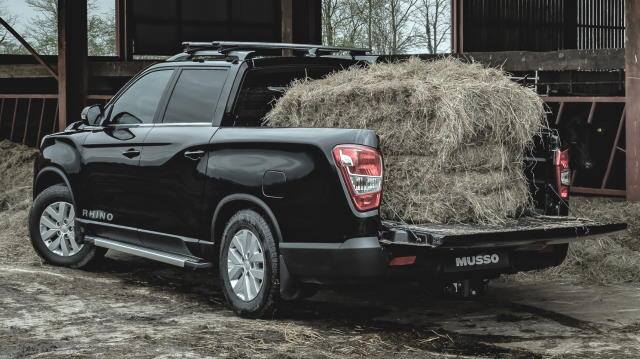 Exterieur detail van de SsangYong Musso