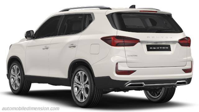Extérieur de la SsangYong Rexton