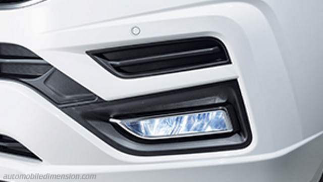 Exterieurdetail des SsangYong Rodius