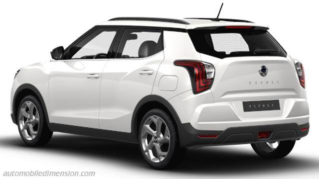 Esterno della SsangYong Tivoli