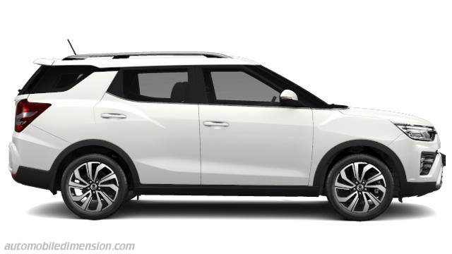 Exteriör detalj av SsangYong Tivoli Grand