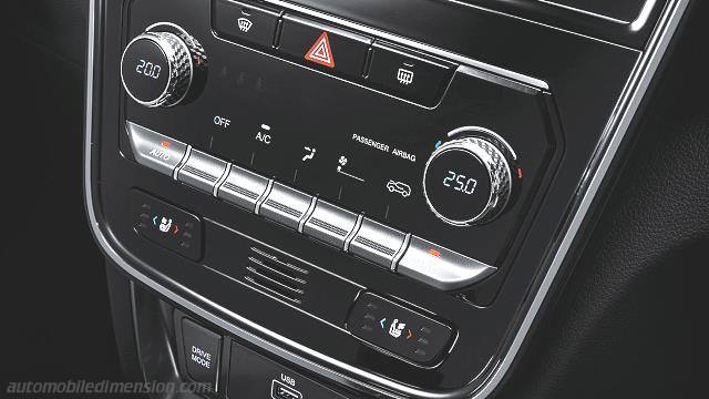 Interiör detalj av SsangYong Tivoli Grand