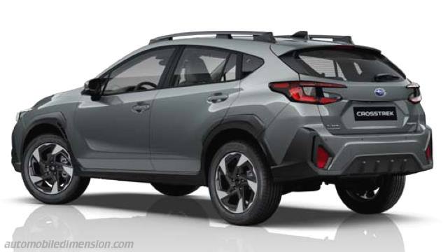 Esterno della Subaru Crosstrek