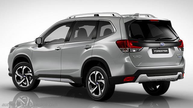 Exterior of the Subaru Forester