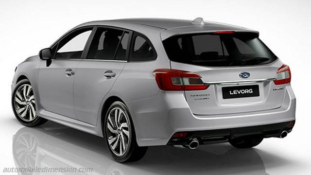 Esterno della Subaru Levorg