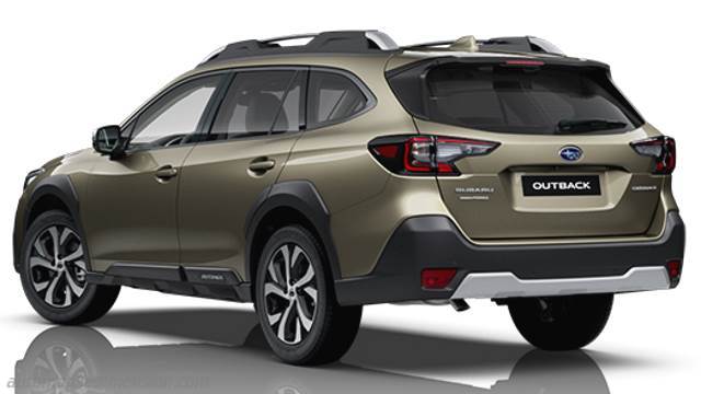 Exterior of the Subaru Outback