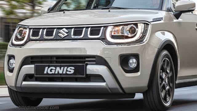 Exterior detail of the Suzuki Ignis