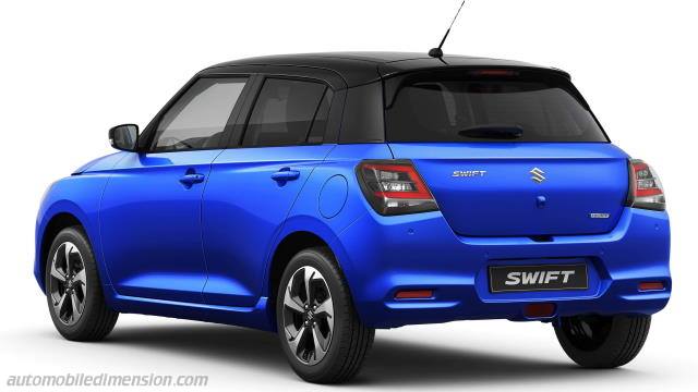 Exterieur van de Suzuki Swift