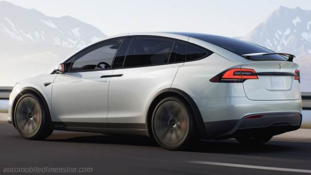 Esterno della Tesla Model X