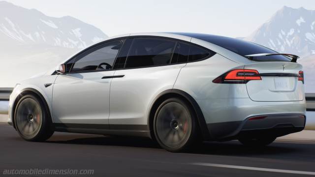 Exterior of the Tesla Model X