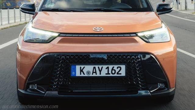 Interior detail of the Toyota Aygo X Cross