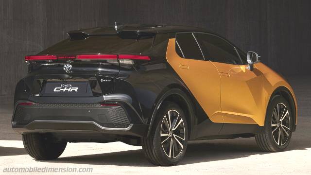 Exterieur van de Toyota C-HR