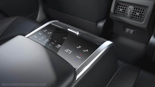 Interior detail of the Toyota Camry