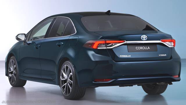 Exteriör av Toyota Corolla Sedan