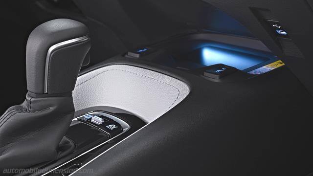 Interieurdetail des Toyota Corolla Sedan