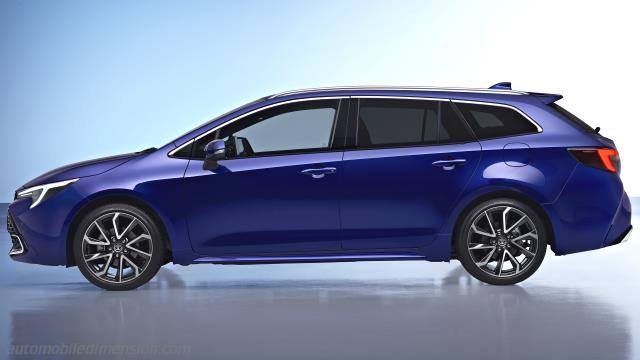 Exterieurdetail des Toyota Corolla Touring Sports