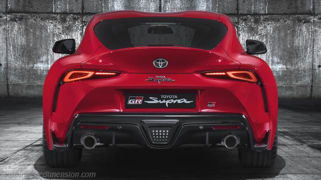 Exterieur van de Toyota GR Supra