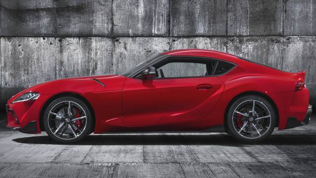 Exterior detail of the Toyota GR Supra