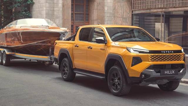 Extérieur de la Toyota Hilux