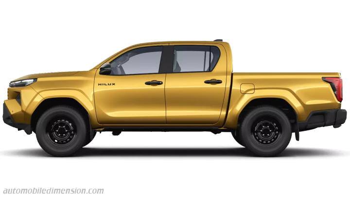 Détail extérieur de la Toyota Hilux