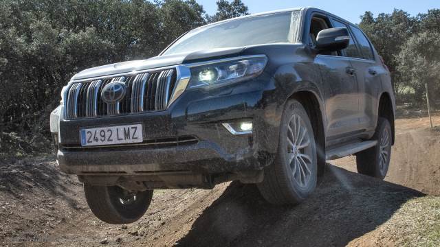 Détail extérieur de la Toyota Land Cruiser 5p