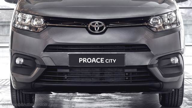 Interieur detail van de Toyota Proace City Verso Medium