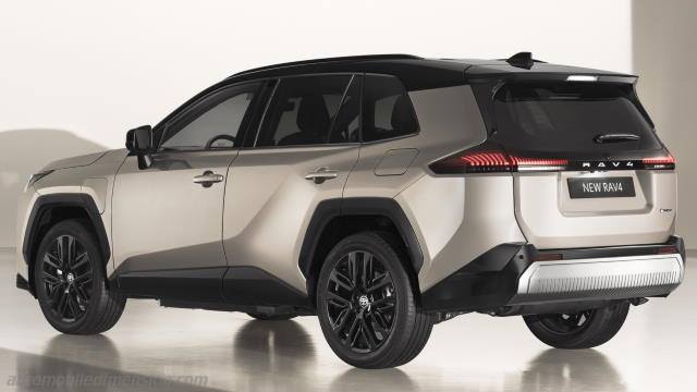 Extérieur de la Toyota RAV4