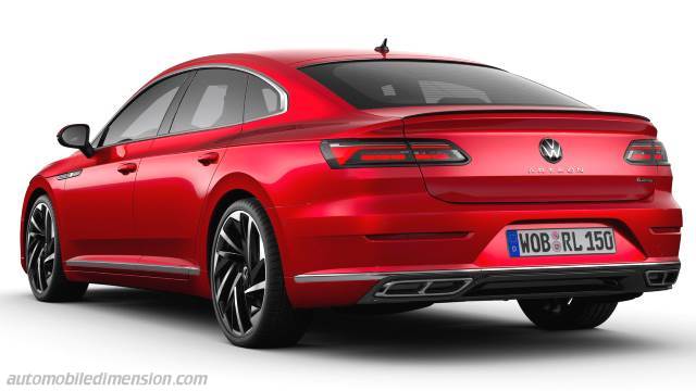 Exteriör av Volkswagen Arteon