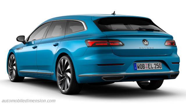 Esterno della Volkswagen Arteon Shooting Brake