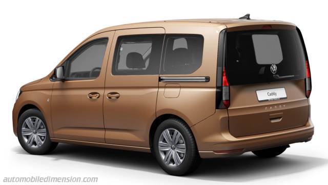 Exterieur des Volkswagen Caddy