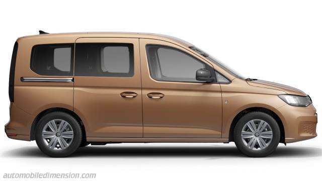 Dettaglio esterno della Volkswagen Caddy