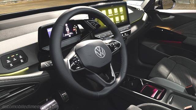 Interior detail of the Volkswagen ID.3