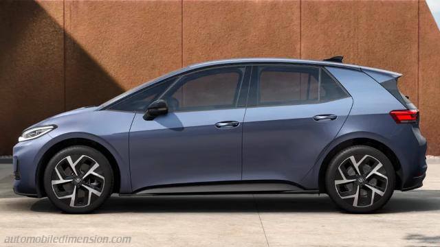 Exterieurdetail des Volkswagen ID.3 Neo