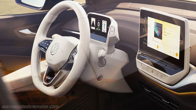 Interior detail of the Volkswagen ID.4