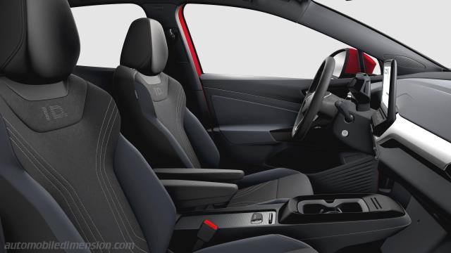 Interieurdetail des Volkswagen ID.5