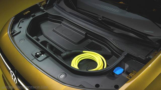 Interior detail of the Volkswagen ID. Tiguan
