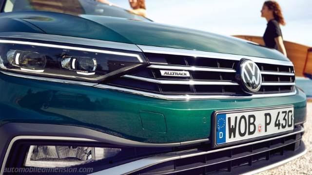 Exterior detail of the Volkswagen Passat Alltrack