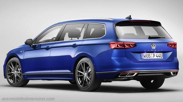 Volkswagen Passat dimensions and boot space: hybrid thermal