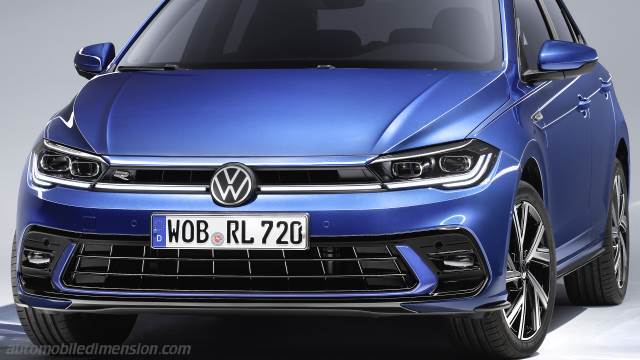 Exterior of the Volkswagen Polo