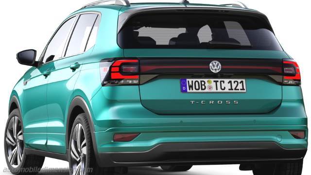 Volkswagen T Cross Abmessungen Kofferraumvolumen Und Innenraum