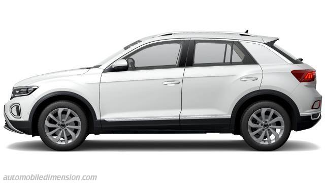 Dettaglio esterno della Volkswagen T-Roc