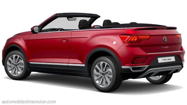 Esterno della Volkswagen T-Roc Cabriolet