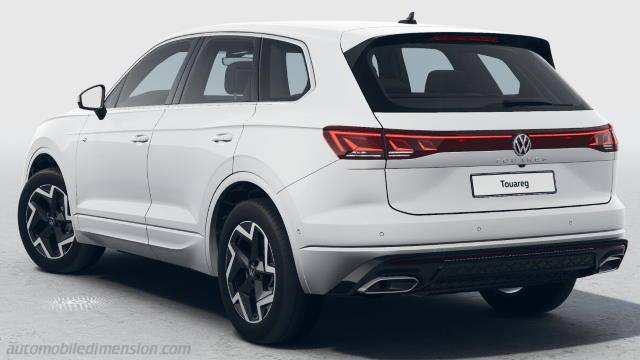 Exterior of the Volkswagen Touareg