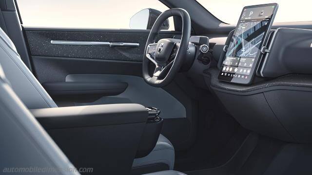 Interieur detail van de Volvo EX30